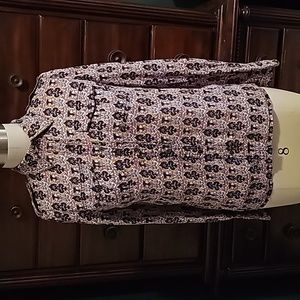 TORYBURCH PRINT BUTTONDOWN SHIRT